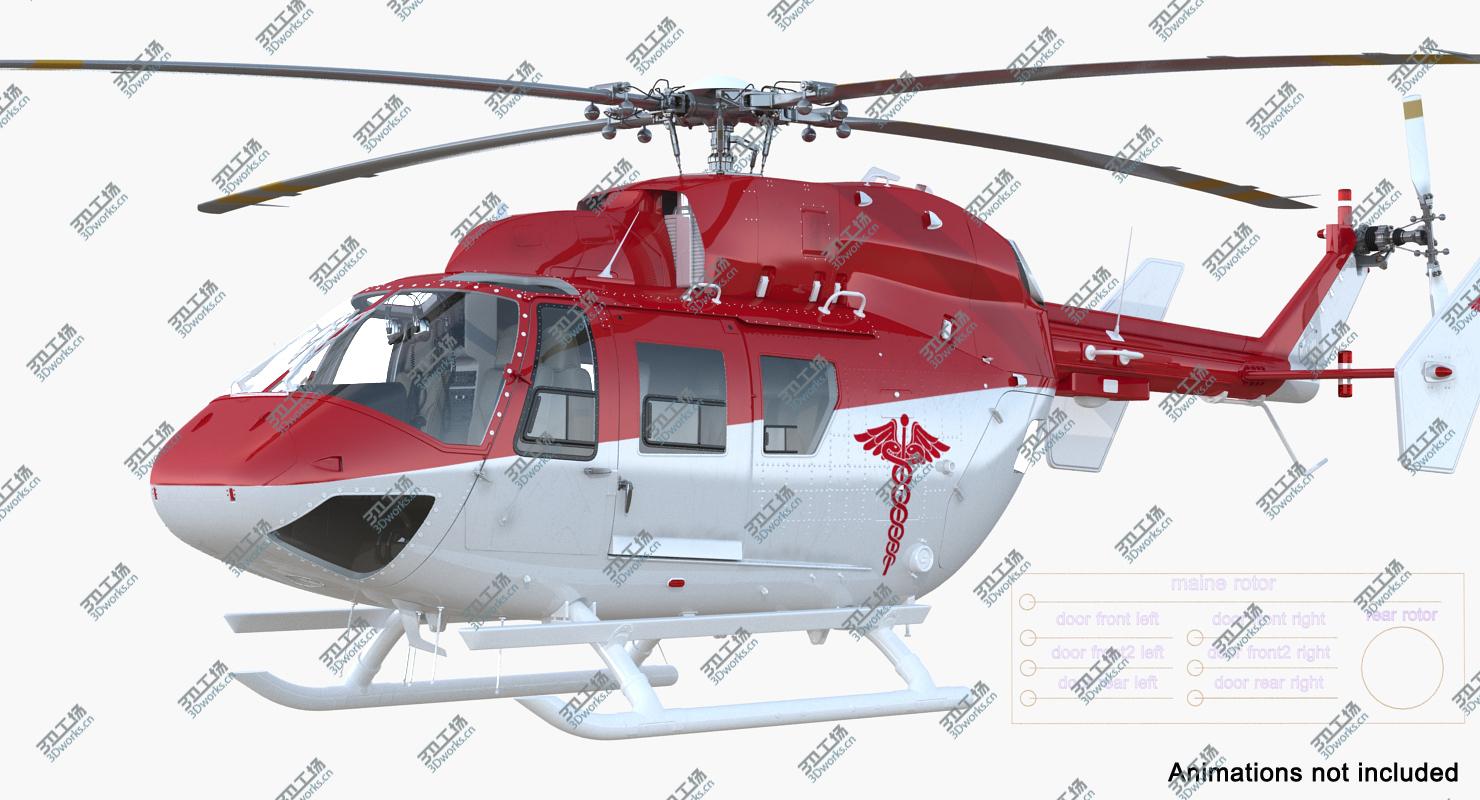 images/goods_img/2021040163/3D model Kawasaki BK 117 Air Ambulance Helicopter Rigged/4.jpg